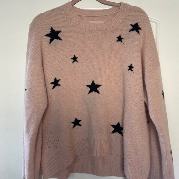 ZADIG & VOLTAIRE MARKUS STARS CASHMERE SWEATER SIZE S! - Picture 4 of 8